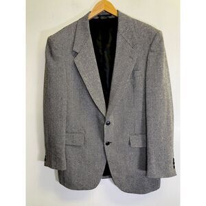 Chadmore Sport Coat Blazer Mens 40R‎ Tweed Multicolor Wool Blend Vintage Grey